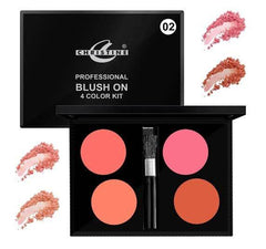 Christine Blush On 4 Color Kit #02 - YehChez.pk