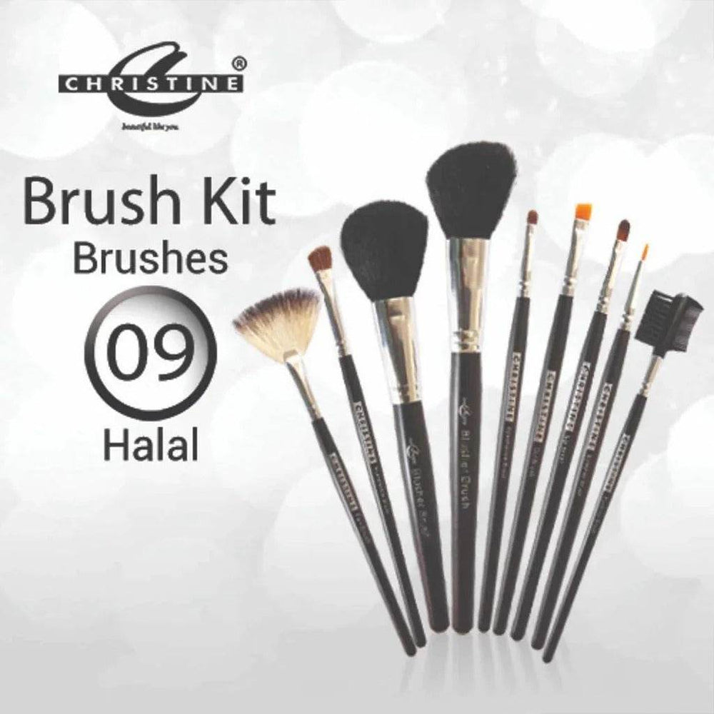Christine Brush Kit 9 Pcs - YehChez.pk