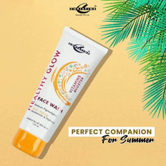 Christine Face Wash Healthy Glow Vitamins Booster 110Gm - YehChez.pk