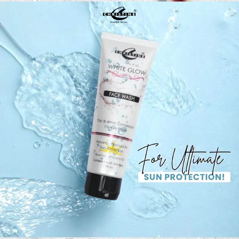 Christine Face Wash White Glow 110Gm - YehChez.pk