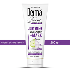 Derma Shine 3 In 1 (Wash + Scrub + Mask) - YehChez.pk
