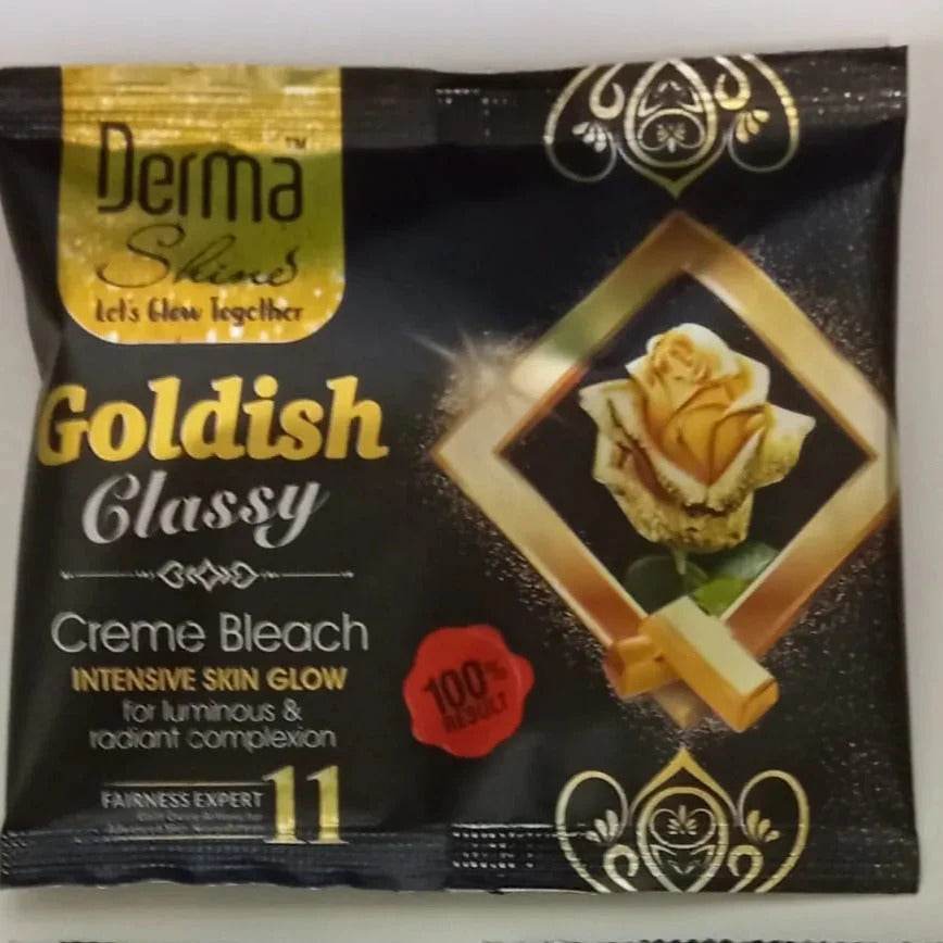 Derma Shine Bleach Sachet Goldish Glassy - YehChez.pk