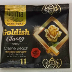 Derma Shine Bleach Sachet Goldish Glassy - YehChez.pk