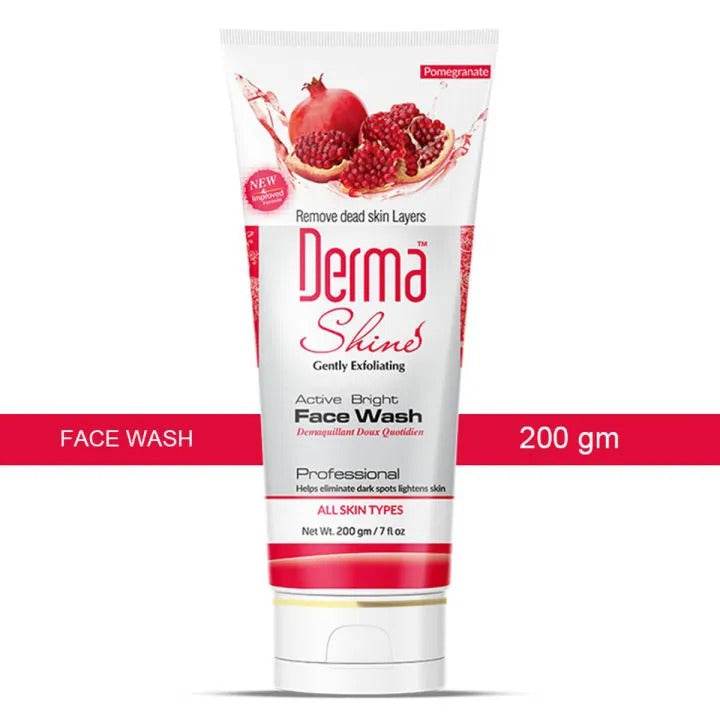 Derma Shine Face Wash Active Bright 200Gm - YehChez.pk