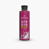 EaziCare Super Silver shampoo bottle, purple bottle with black cap