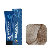Eazicolor hair color tube with box and ash blonde 11.1 shade swatch