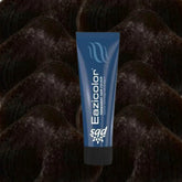 Hair color tube, EaziColor sqd, medium chestnut brown 4.35, 60ml