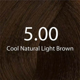 Hair color swatch 5.00 cool natural light brown