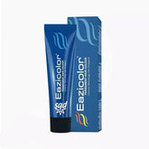EaziColor permanent hair color tube, blue with black cap