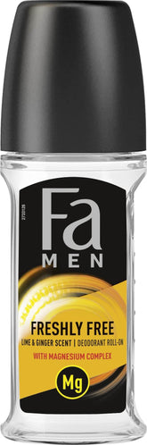 Fa Roll On Men Freshly Free Lime & Ginger Scent 50ml - YehChez.pk