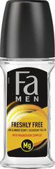 Fa Roll On Men Freshly Free Lime & Ginger Scent 50ml - YehChez.pk
