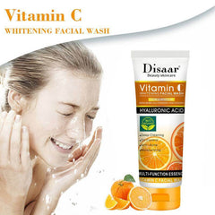 DISAAR Vitamin C Glowing Facial Wash Hyaluronic Acid Multi Function 100ml DS51991 - YehChez.pk