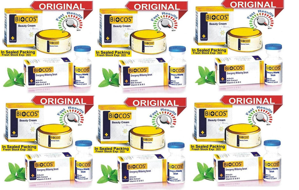 Pack of 6 Special Big Discount Offer Biocos Cream With Biocos Serum (6+6) - YehChez.pk