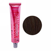 Hair color tube for Dark Cool Blonde with hair swatch