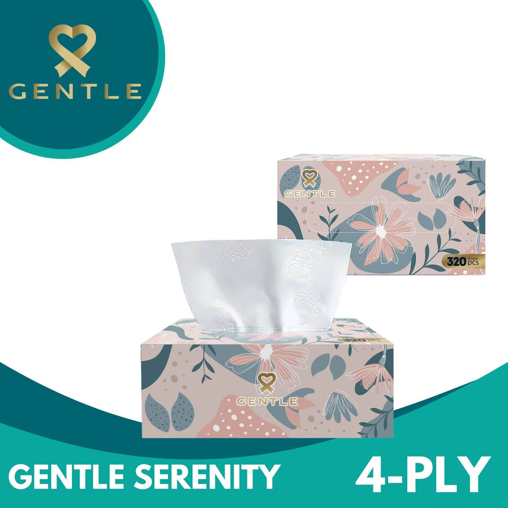 Gentle Tissue 320Pcs Serenity 4Ply - YehChez.pk