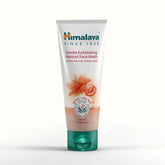 Himalaya apricot face wash tube with exfoliating care label