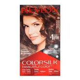 Revlon ColorSilk permanent hair color box, shade 46, no ammonia, 3D color gel