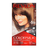 Revlon ColorSilk hair dye box with portrait, shade 50, 1USA, keratin