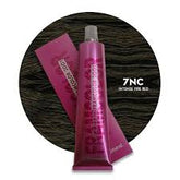 7NC Framesi hair color tube, pink-purple Medium Cool Blonde, with pump cap
