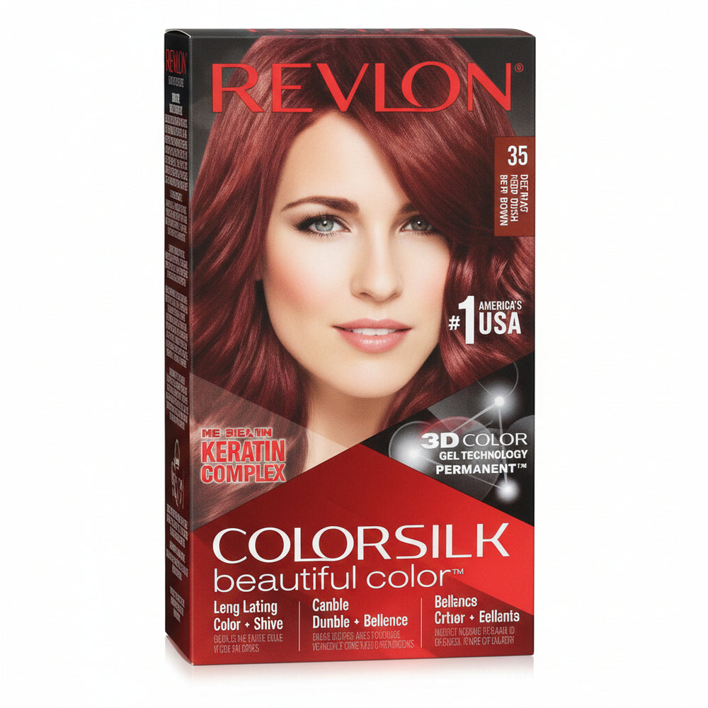 Revlon Colorsilk permanent hair color, shade 35, 40 ml box