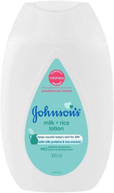 Johnson's Baby Lotion Milk Plus Rice 100ml - YehChez.pk