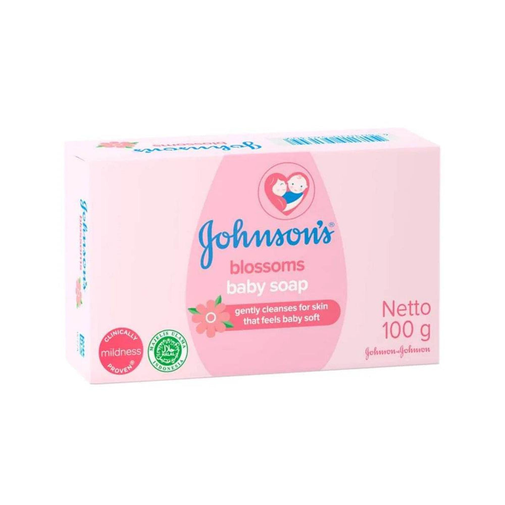 Johnson's Blossoms pink baby soap box, Nett 100 g