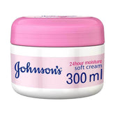 Johnsons Soft Cream 300ml 24k Moisture - YehChez.pk