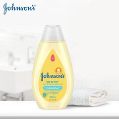 Johnson’s top-to-toe baby bath bottle, pale yellow, 300ml