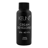 Keune cream developer bottle, black, 12% 40 vol, tint color