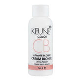 Keune Ultimate Blonde cream blonde lifting powder bottle, 50 g, front label