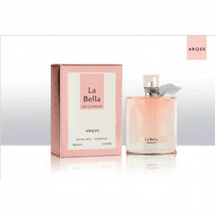 La Bella by Arqus eau de parfum, 100ml glass bottle with silver spray cap