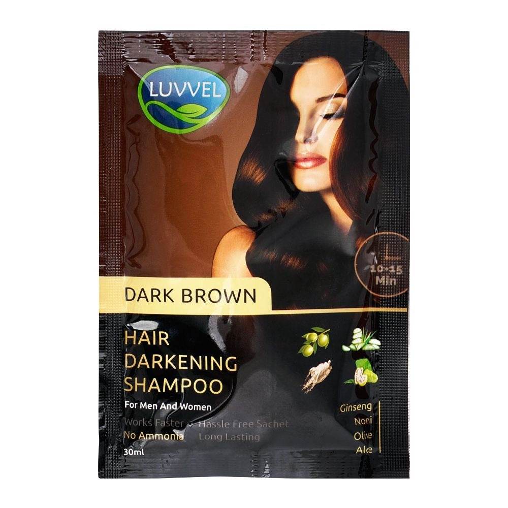 Luvvel Dark Brown Sachet (01 Pcs) - YehChez.pk