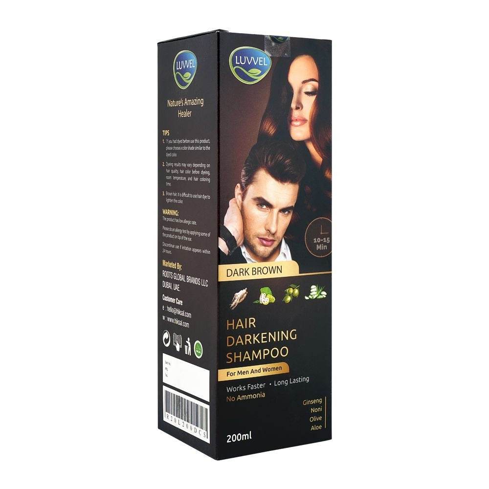 Luvvel Pump Dark Brown 200ml - YehChez.pk
