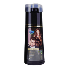 Luvvel Pump Light Brown Hair Color Shampoo 200ml - YehChez.pk