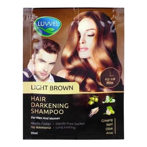Luvvel Sachet Light Brown 20ml (01Pcs) - YehChez.pk