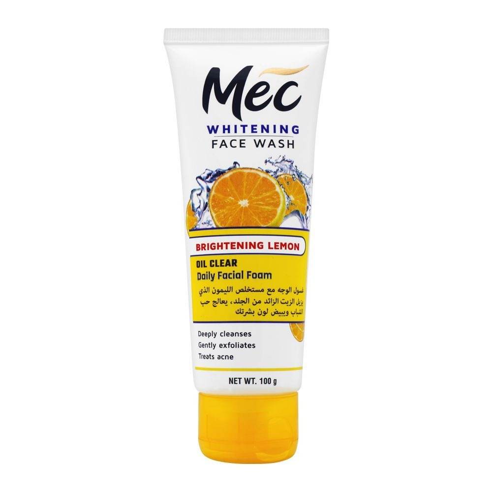 Mec Face Wash Brightening Lemon 100ml - YehChez.pk