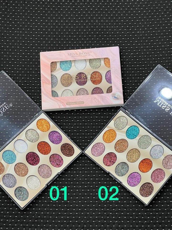 Miss Rose 15 Color Glitter 080 - YehChez.pk