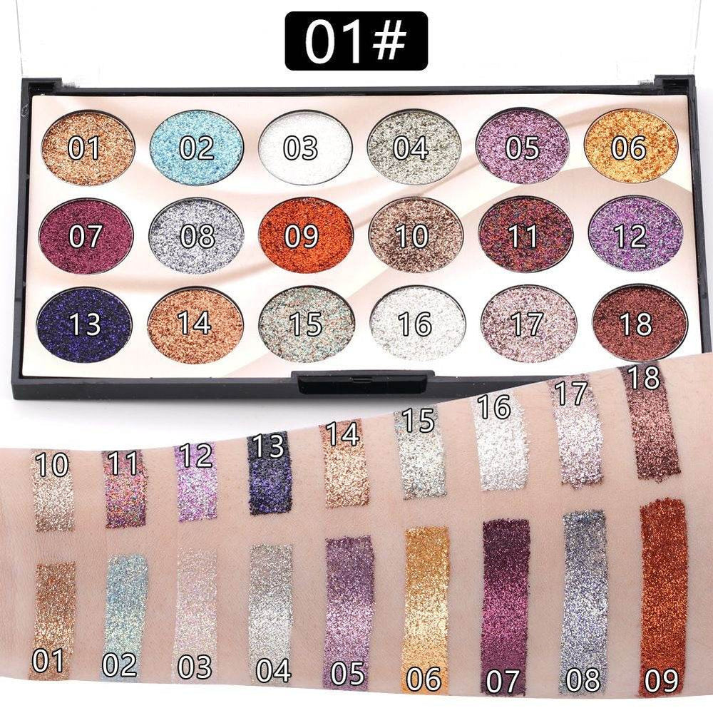 Miss Rose 18 Color Glitter 019 - YehChez.pk