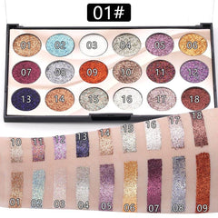 Miss Rose 18 Color Glitter 019 - YehChez.pk