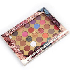 Miss Rose 35 Color High Gloss & Matte EyeShadow 081 - YehChez.pk