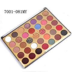 Miss Rose 35 Color High Gloss & Matte EyeShadow 081 - YehChez.pk