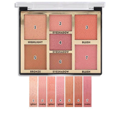 Miss Rose Face Paletter 7 Colors - YehChez.pk