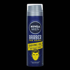 Nivea Men Barber Pro Range Shaving Gel, One Stroke Shave, 200ml - YehChez.pk