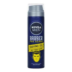 Nivea Men Barber Pro Range Shaving Gel, One Stroke Shave, 200ml - YehChez.pk