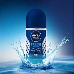 Nivea Men Roll On Fresh Active 50ml - YehChez.pk