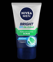 Nivea Men Scrub Bright Oil Clear 100Gm - YehChez.pk