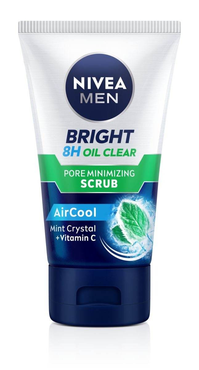 Nivea Men Scrub Bright Oil Clear 100Gm - YehChez.pk