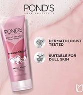Ponds Face Wash Bright Mircle Niasorcinol 50Gm - YehChez.pk