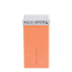 Orange lipowax refill cartridge in rectangular container with RICA branding on top