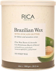 Rica Brazilian wax can with avocado butter and no strip formula, 800 g